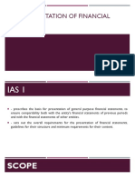 Ias 1 - Presentation of Financial Statements