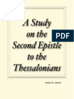 A Study On The Second Epistle To The Thessalonians by Jesse C. Jones