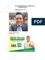 Fotos de Los Candidatos Al Concejo de Floridablanca PDF