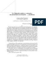 La Epístola Satírica y Censoria : Un Memorial Reaccionario y Moderno