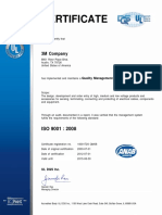 Certificado Iso 3m-2012