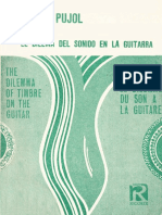 El dilema del sonido en la guitarra - Pujol, E.pdf