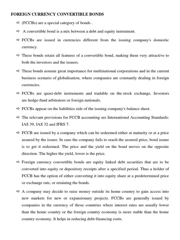 Forms of ECB For PDF Bonds (Finance) Financial Markets