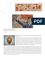 Ações Da KGB No Brasil - Arquivos Do Bloco Soviético