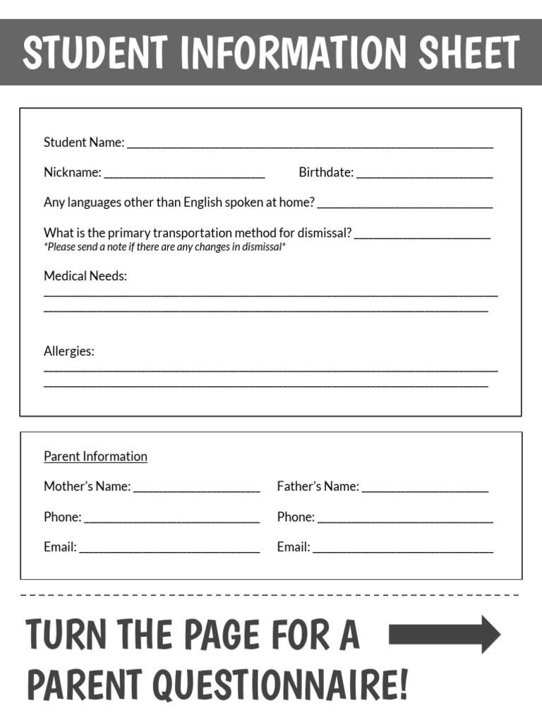 Parent Information | Download Free PDF | Communication | Behavior ...