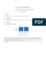 PV Lab Experiment 2: Pranit Mahajan, TE EXTC, Batch C, UID: 2017120037 August 21, 2019