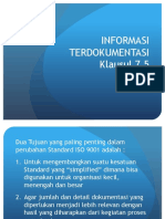 Informasi Terdokumentasi