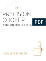 Precision Cooker: Quickstart Guide