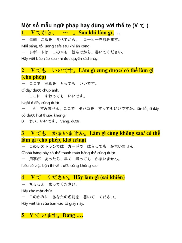 Mau Ngu Phap The T Pdf
