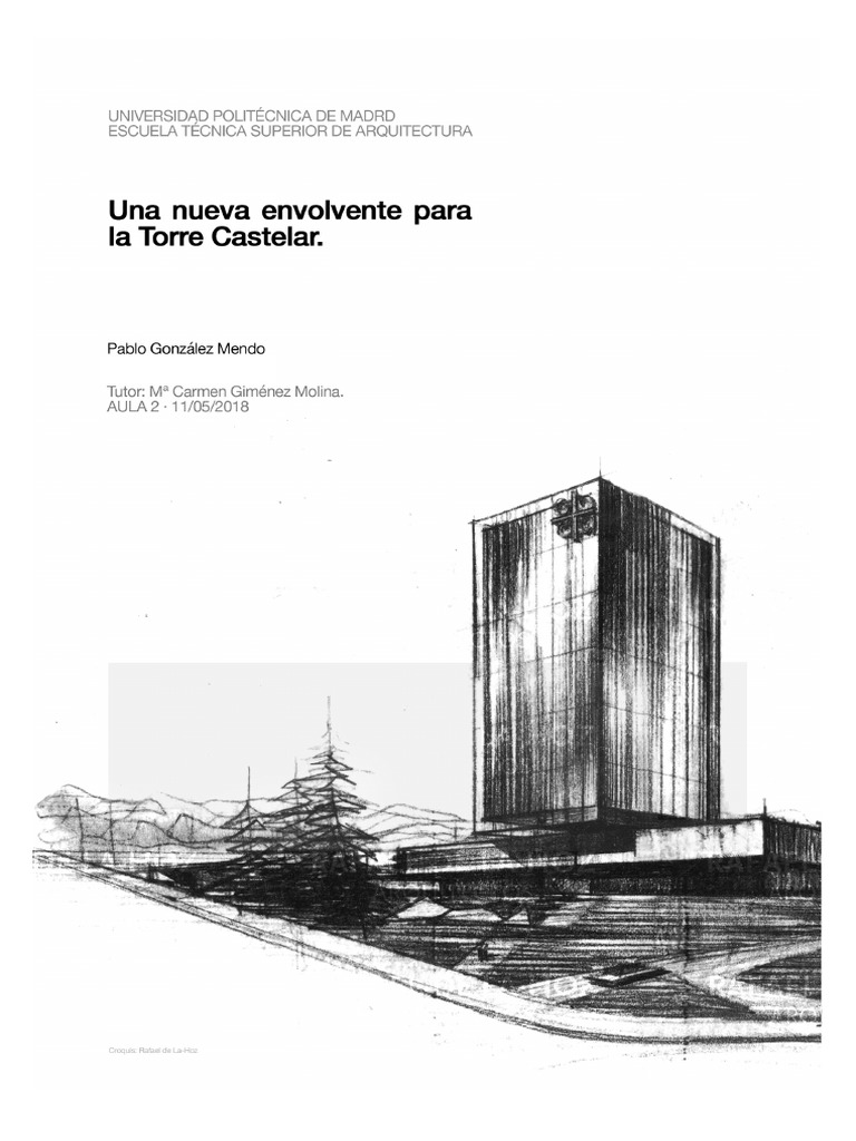 Estructura y diseño de la Torre Castelar | PDF | Torre | Hvac