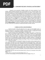 Educatia Morala - Componenta majora a procesului de invatamant