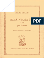 Mauro Giuliani - Op 121 - Rossiniana N 186 3 - Chiesa PDF