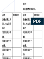 Jadual Pemerhatian