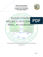 Infrastructure Projects of Rodriguez, Rizal: An Assessment