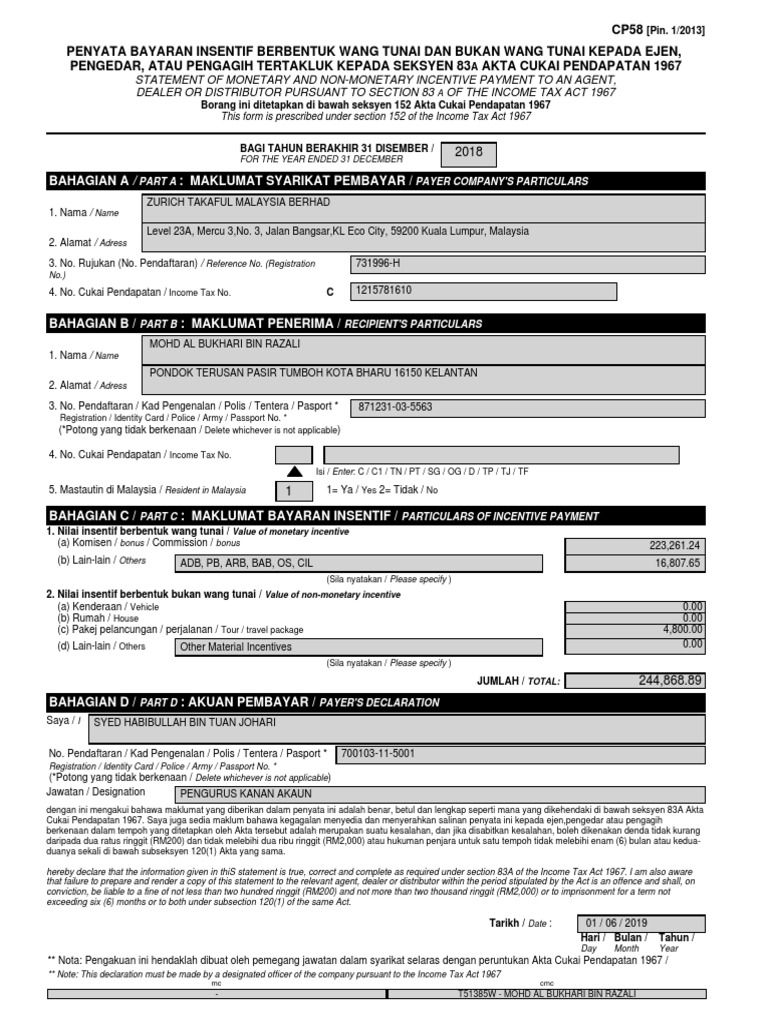 Feb Statement Pdf