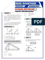 Relaciones Métricas: Introducción