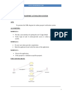 Passport Automation System