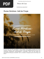 Rún Valdr: Energia das Runas Nórdicas | PDF | Religião e crença | Science