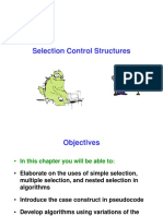 Selection Control Structures