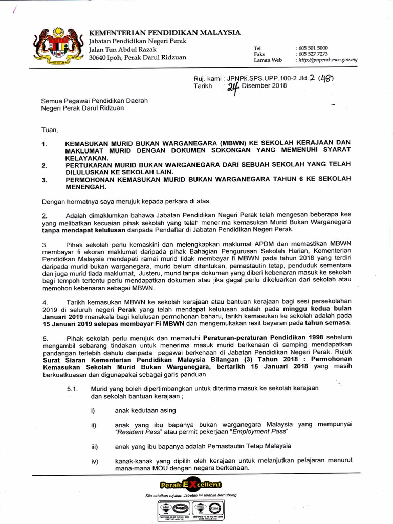 Murid Bukan Warganegara