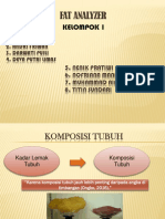 Kelompok 1 Fat Analyzer