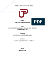 Auditoría gubernamental: Conceptos, antecedentes y NIA-SP