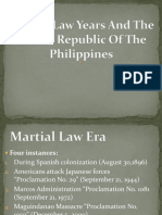 Martial Law Powerpoint