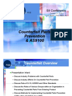 Counterfeit Parts Counterfeit Parts Prevention Prevention & AS9100 & AS9100