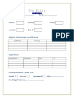 Visitor Form