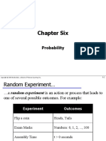 Chapter Six: Probability