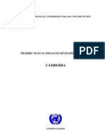 Trader's Manual for Least Developed Countries - Cambodia