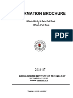 Information Brochure 2016 17