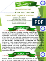 HVAC Design Using Psychrometric