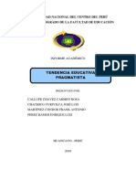 Informe Academico de Tendencia Pragmatica - Imprimir