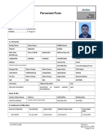 Active Form 070 - Personnel Form MEHMET BUĞRA ORHUN