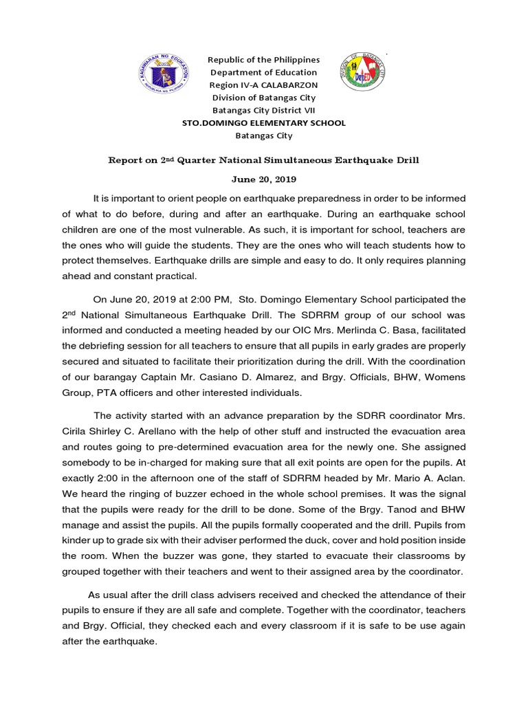 2nd Quarter NSED SDES Report PDF Behavior Modification Learning