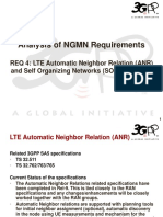 04 - SA5 Analysis of NGMN Requirement 4 - LTE Automatic Neighbor Relation (ANR) and Self Organizing Networks (SON)