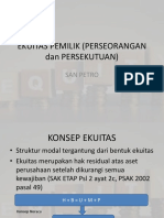 Ekuitas Pemilik (Perseorangan, Persekutuan Dan Perseroan)