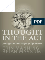 Preview of Thought in The Act Erin Manning