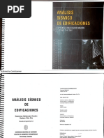 Análisis Sísmico de Edificaciones - Esperanza Maldonado Rondon, Gustavo Chio Cho