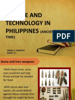 Science and Technology in Philippines: (Ancient Time)