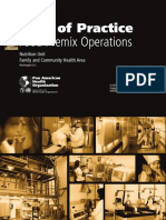 Code of Practice For Premix Operations