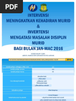 Keberadaan Murid SMADF (JAN-MAC 2016)