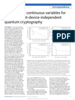 Discrete and Continuous Variables For Measurement-Device-Independent Quantum Cryptography