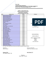 JADWAL PRAKTEK Kelas X XI 2019