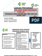 Final Paparan Evaluasi Program Gizi 2018 - Acara Pekan Asi Sedunia - 2018