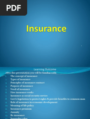Insurance
