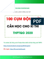 100 Cum Dong Tu Tieng Anh Can Hoc Cho Ky Thi THPT Quoc Gia PDF