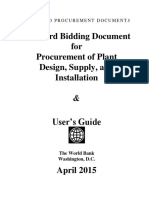 WORLDBANK-SBD ProcurementofPlantDesignSupplyandInstallationandUserGuideApril2015.pdf