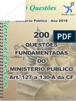 200 Questões Fundamentadas Do Ministério Público